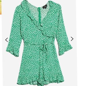 Topshop petite playsuit